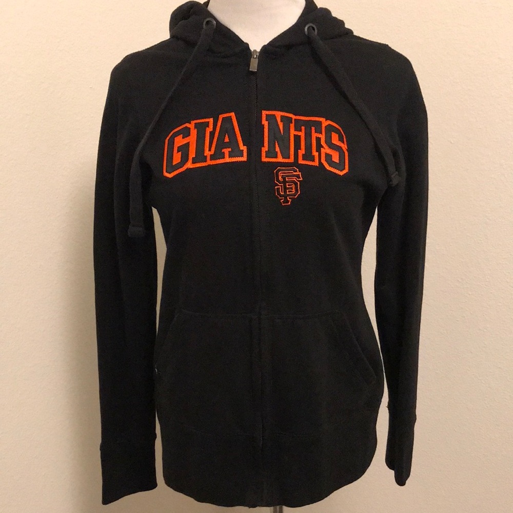 Antigua Black and Orange Women's Jacket